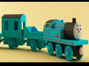 toy train Modelo 3D