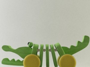 toy crocodile Model 3D