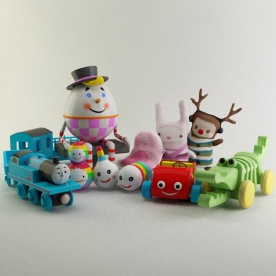 toys collection 3D 모델 .c4d .max .obj .3ds .fbx .stl .blend