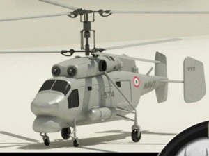 ka25a helicopter 3D Model