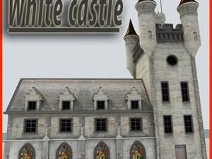 white castle 3D Model
