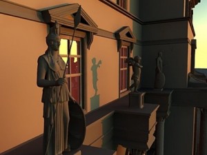 public building Modelo 3D