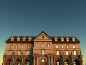 public building Modelo 3D