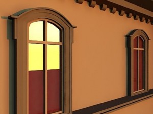 public building Modelo 3D