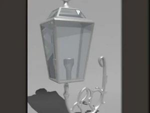 सड़क का दीपक 3D मॉडल