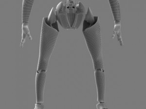 iron robot 3D Model
