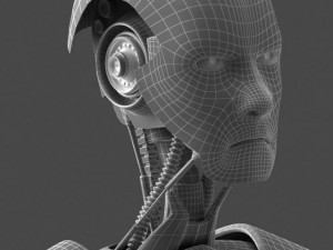 iron robot 3D Model
