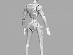 iron robot 3D Model