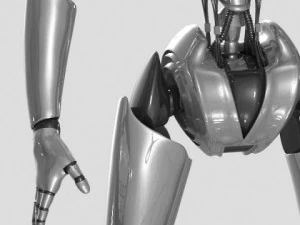 iron robot 3D Model