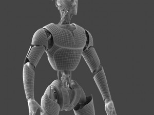 iron robot 3D Model