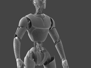 iron robot 3D Model