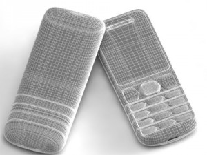 lg  a100 Modello 3D