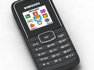 samsung e1050 3D Model