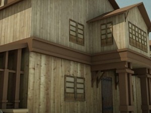 wooden house 1 3D 모델