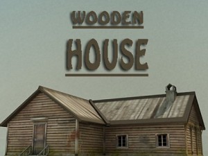 wooden house 2 3D Model