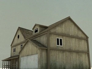 ahşap ev 3 3D Model