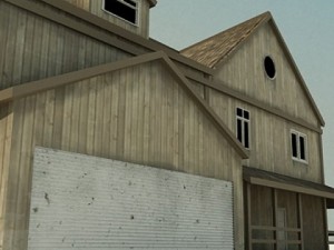 wooden house 3 Model 3D