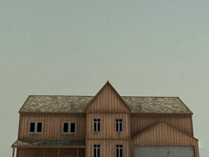 ahşap ev 4 3D Model