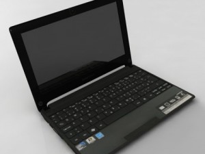 notebook laptop acer emachines 355 3D Model