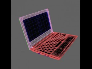 notebook laptop acer emachines 355 3D Model