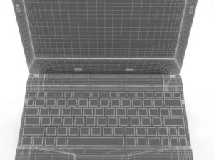 laptop asus x101h 3D Model