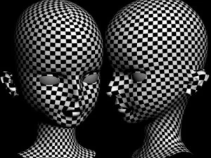 little girl face 3D Model