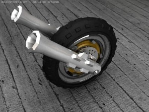 sbikewfont Model 3D