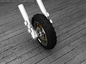 sbikewfont Model 3D