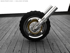 sbikewfont Model 3D