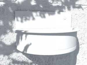 wall ashtray 00 3D Model