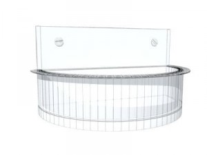 wall ashtray 00 3D Model