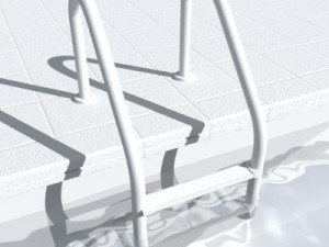 pool ladder 00 3D Modell