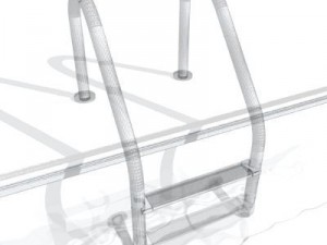 pool ladder 00 3D Modell