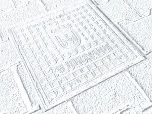 manhole cover 00 3D Model