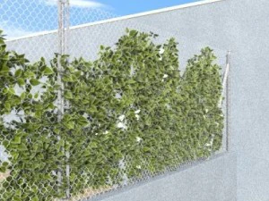 chain link fence 00 3D Model