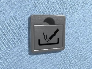wall ashtray 01 Model 3D