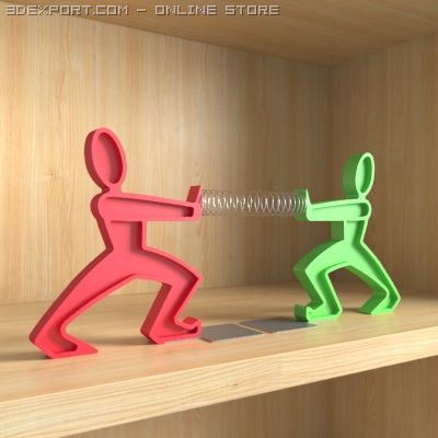 bookend 00 Model 3D .c4d .max .obj .3ds .fbx .stl .blend
