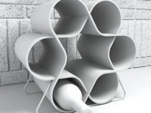 wine holder 00 3D Model