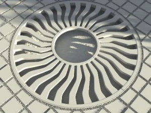 tree grate 00 3D Model