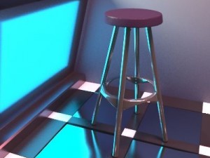stool 01 3D Model