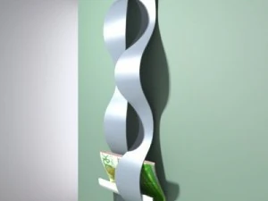 magazine rack 00 3D Model
