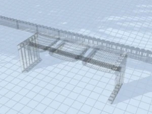 bench 04 3D Model