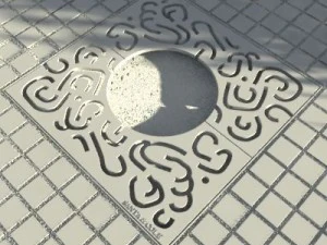 tree grate 01 3D Model