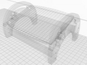footstool 00 Model 3D
