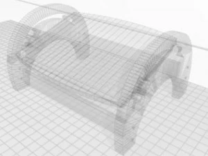 footstool 00 3D Model