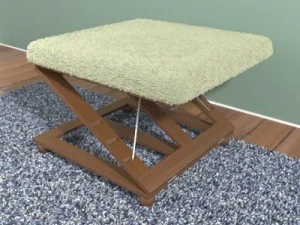 voetenbank 01 3D Model