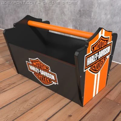 toy caddy 00 3D Model .c4d .max .obj .3ds .fbx .stl .blend 