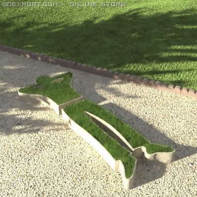 planter 00 Model 3D .c4d .max .obj .3ds .fbx .stl .blend 