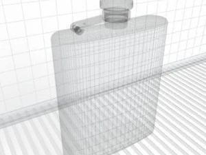 heupfles 01 3D Model