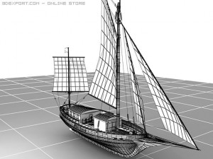 spray boston 3D Model